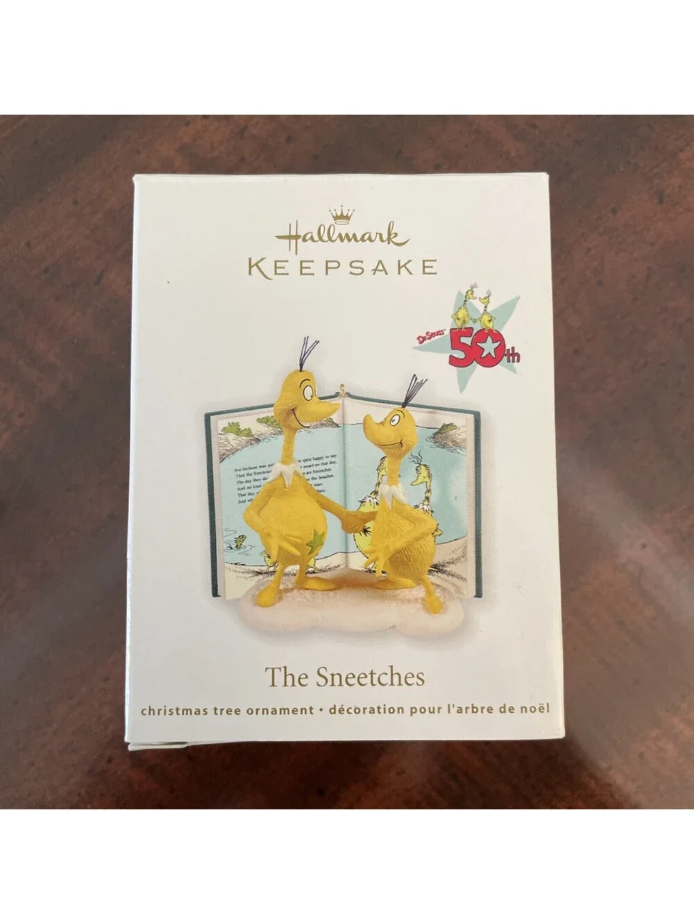 2011 New Hallmark Keepsake THE SNEETCHES Christmas Tree Ornament Dr Seuss 50th